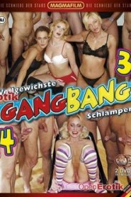 Vollgewichste Gangbang Schlampen 4