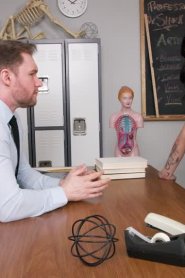 Horny student Avery Black needs a hands on session of SEX ED with the big dick college professor