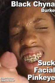 Black Chyna & Burke Suck Facial Pinkeye Collector Scene